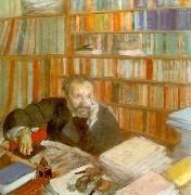 Edgar Degas Edmond Duranty oil painting artist